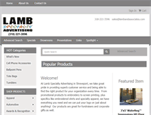 Tablet Screenshot of lambandassociates.com